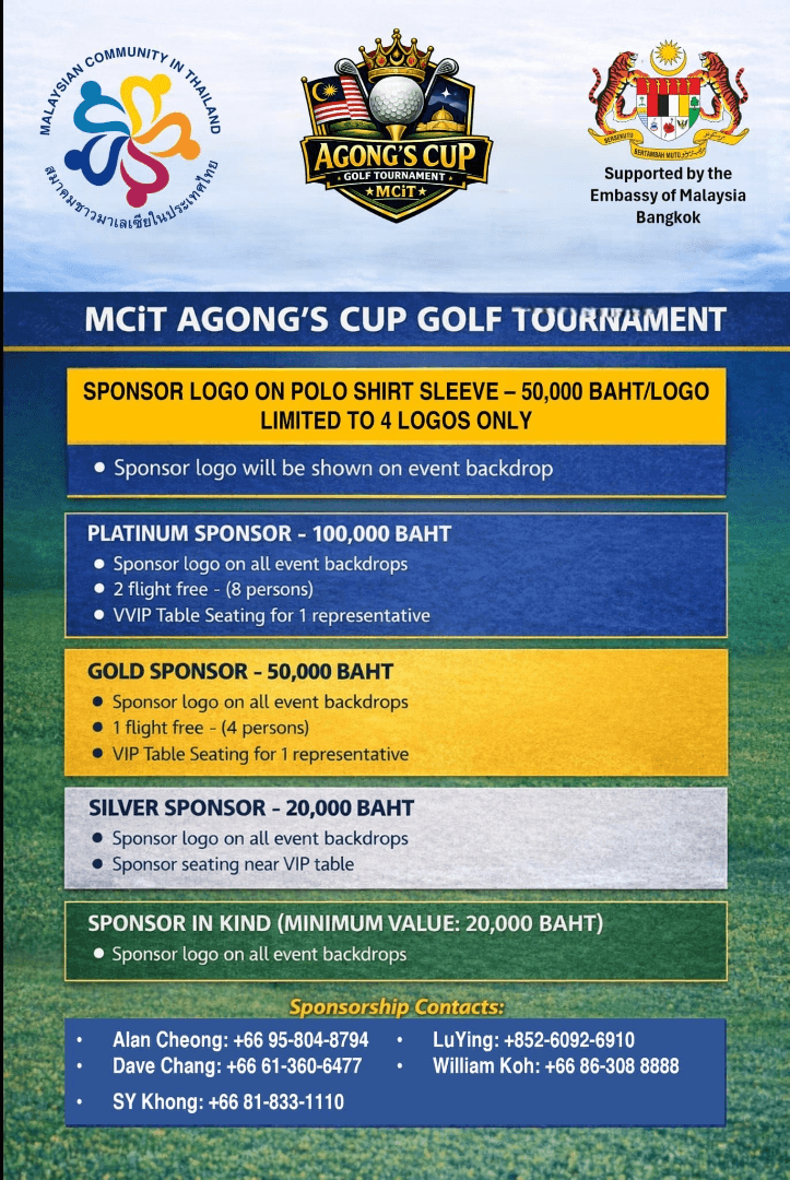 Agong’s Cup Golf Tournament 2026 - Image 3