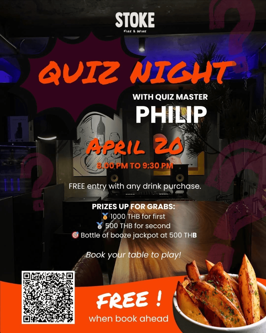 Quiz Night at Stoke Bangkok - Image 1