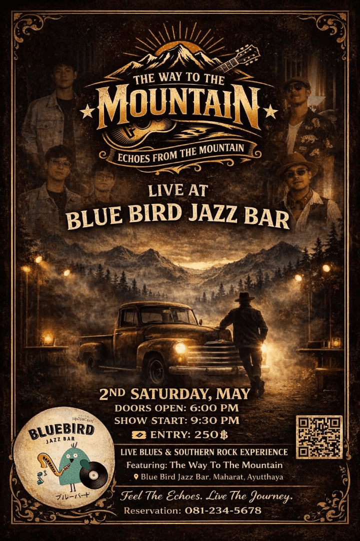 The Way To The Mountain @ Blue Bird Jazz Bar - Image 1