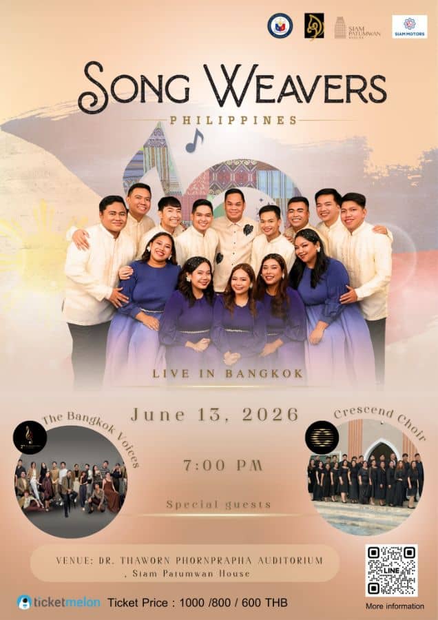 Song Weavers Philippines: Live in Bangkok - Image 1